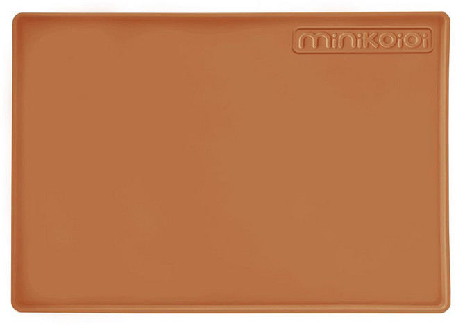 minikoioi 矽膠餐墊, 焦糖棕, 1個