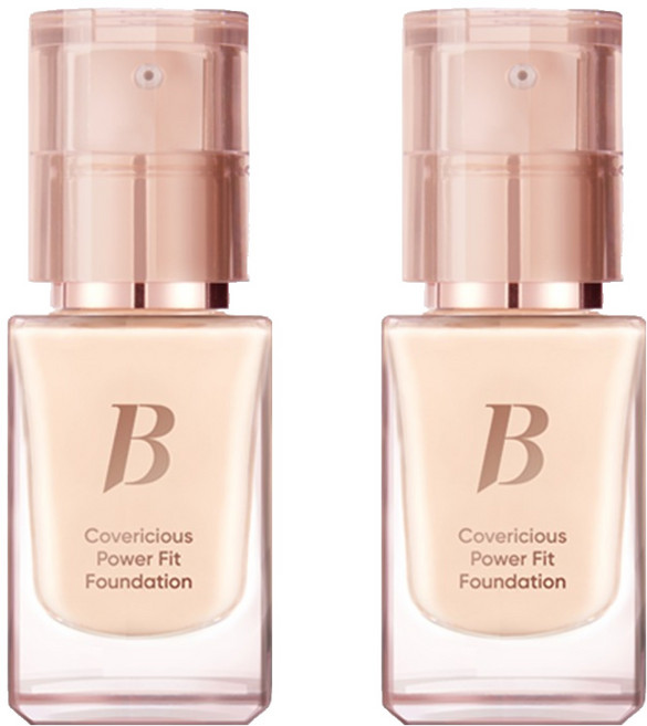 BANILA CO 芭妮蘭 Covericious 霧感持久粉底液 14ml, 2個, 19 Light