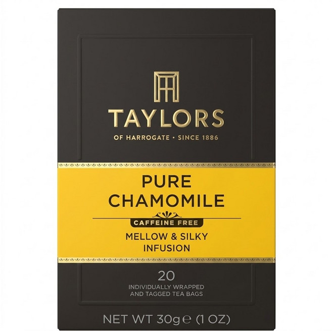 TAYLORS 泰勒茶 清新洋甘菊茶, 1.5g, 20包, 1盒