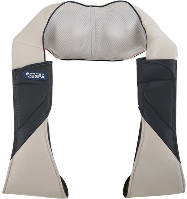 제스파 충전식 무선형 목 어깨 안마기, ZP7019