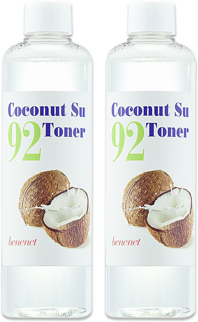 베니넷 코코넛수 92 토너, 2개, 300ml