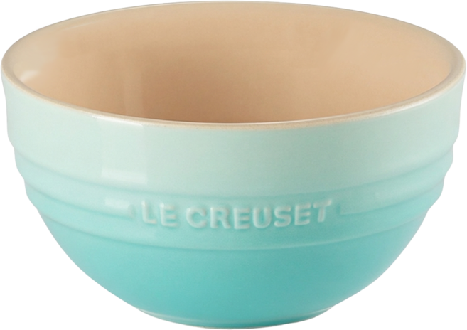 LE CREUSET 瓷器韓式飯碗 350ml, 薄荷綠, 1個