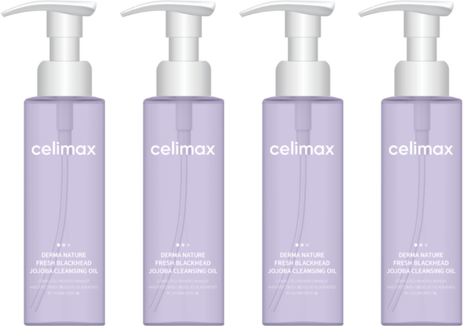 celimax 清新卸妝油, 150ml, 4個