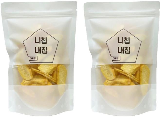 동결건조 복숭아칩, 60g, 2개