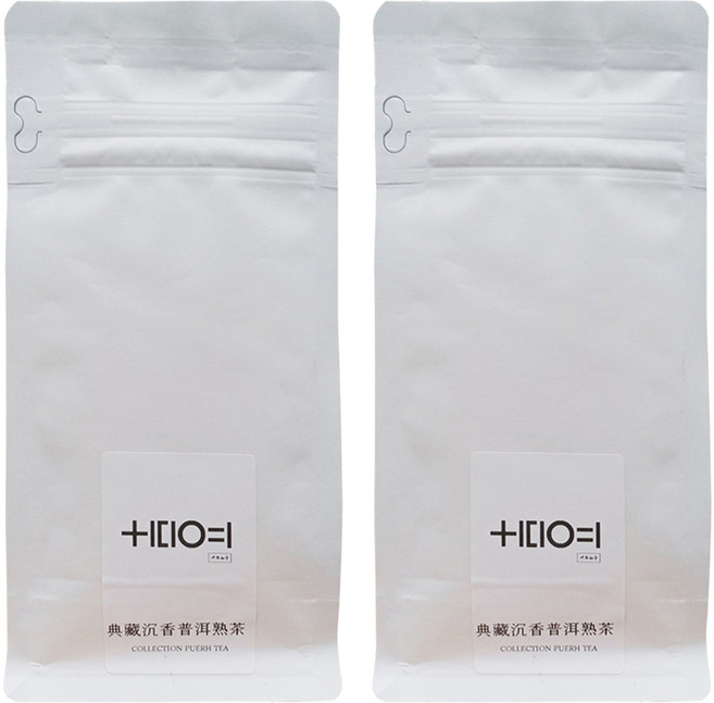 十本初壹 沉香普洱熟茶, 3g, 10包, 2袋