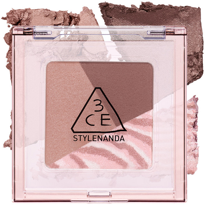 3CE 컬러 그리드 아이섀도우, MAUVE LIKE, 1개