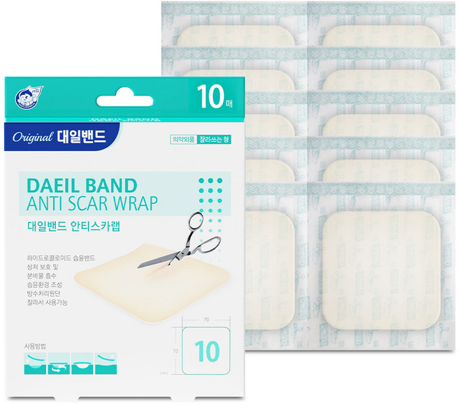 대일밴드 안티스카랩 습윤밴드, 1개