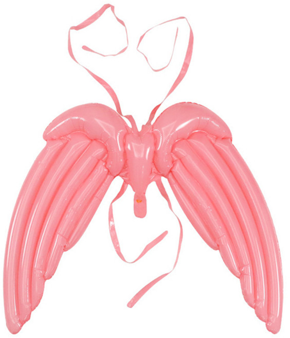 마켓감성 천사 날개 파티 풍선, 핑크, 8개