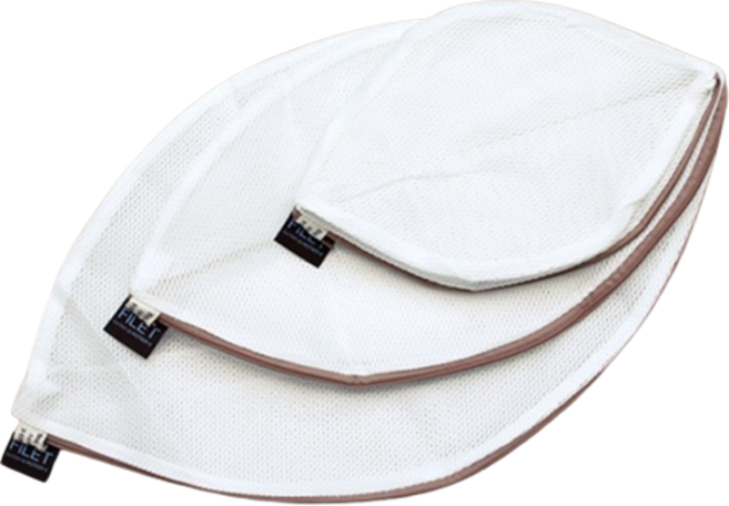 마더케이 무형광 세탁망 원형 3종 세트, 혼합색상, 1세트