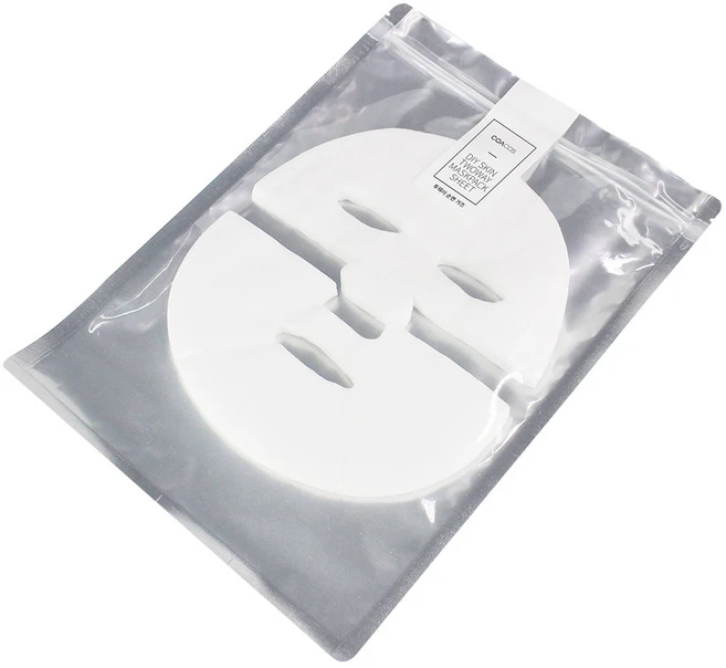 [비건뷰티] 코아코스 DIY 스킨투웨이 마스크시트 순면거즈 60p, 1개 - 쿠팡