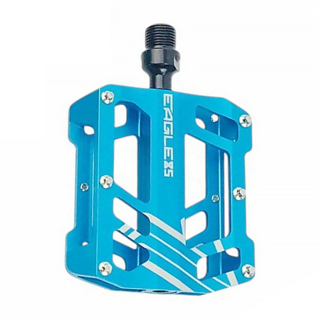 VIVIMAX EAGLE 85 鉻鉬鋼軸心 自行車腳踏板 CNC高強度鋁合金材質 IGUS德國自潤軸承, 藍色, 1個
