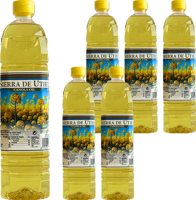Sierra de Utiel 芥花油, 6個, 1L