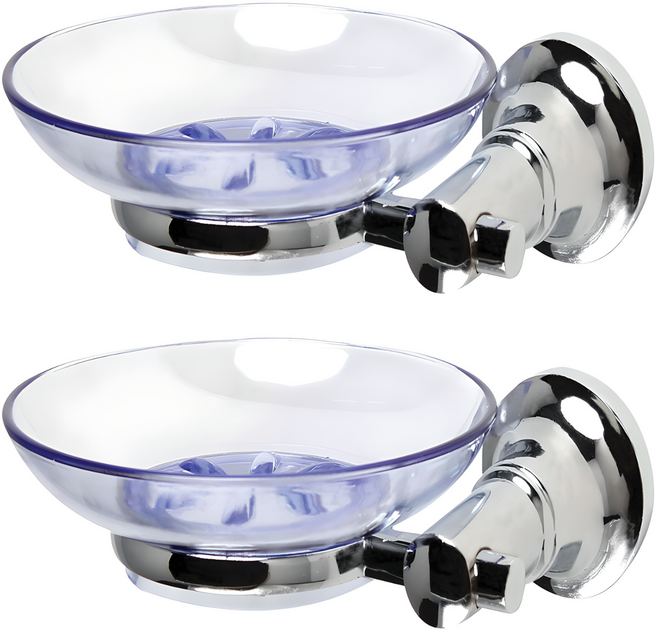 화장실 비누대 받침, 혼합색상, 2개