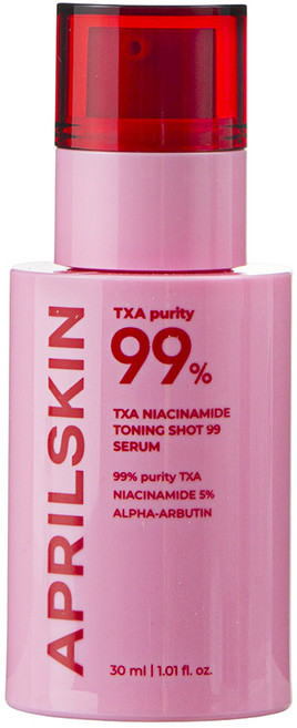 APRILSKIN TXA 菸鹼醯胺 提亮安瓶精華 99, 1個, 30ml