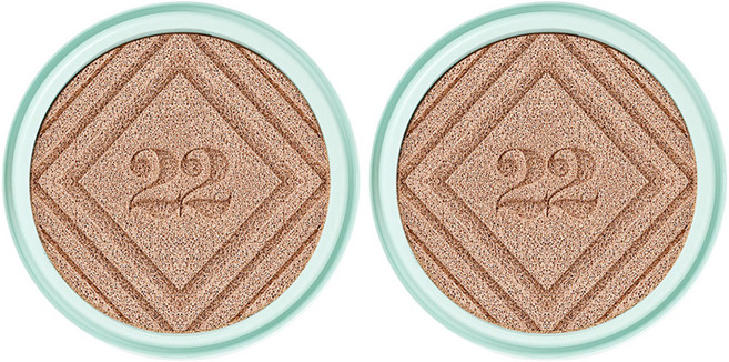 Chosungah 22 CNT 大王氣墊海洋安瓶 SPF50+ PA++++ 補充裝 25g, 01 Light Beige, 2個