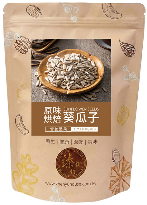 臻御行 原味烘焙葵瓜子, 1個, 300g