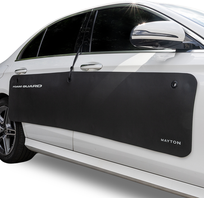 메이튼 차량용 도어가드 폼가드, 블랙, 1개