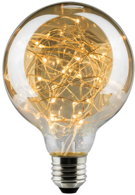 예도 LED 에디슨 볼구 은하수 램프 2W MW-G95, 전구색, 1개