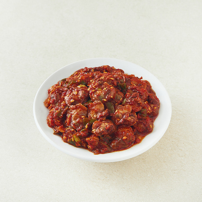 나무새 슥슥 밥에 비벼먹는 양념 꼬막장, 500g, 1개