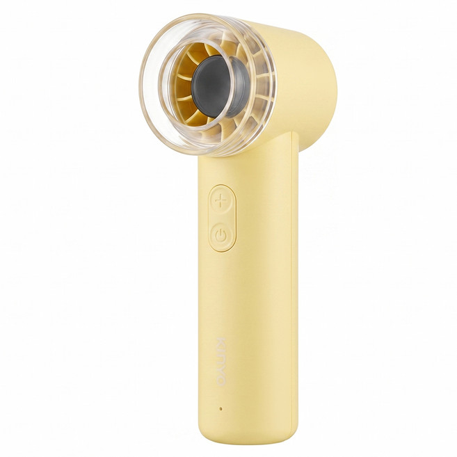 Kinyo Mimi百檔充電風扇, UF-3008Y, 黃色