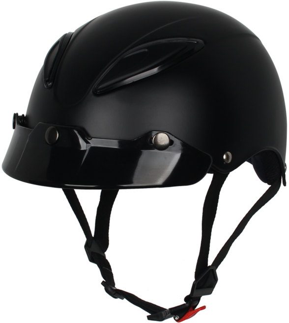 소나 하프페이스 헬멧 SN-100, 블랙무광