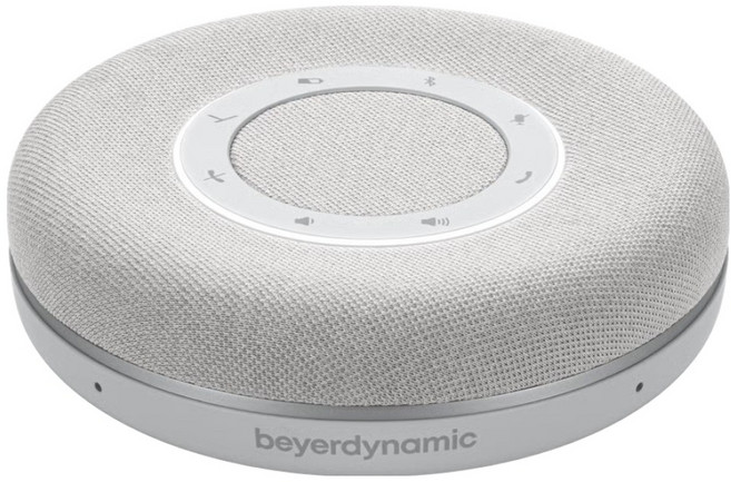 beyerdynamic 拜雅 360度藍牙防水會議揚聲器 SPACE 20小時續航 IP64防塵防水 設計大獎, 灰色