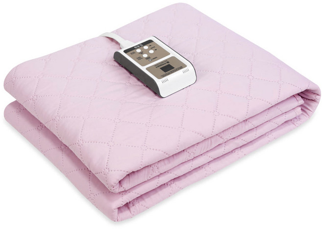 HanilMedical EMF 인체감지 프리미엄 세미원단 전기요 HLD-221S, 밀키핑크, 중(100 x 180 cm)