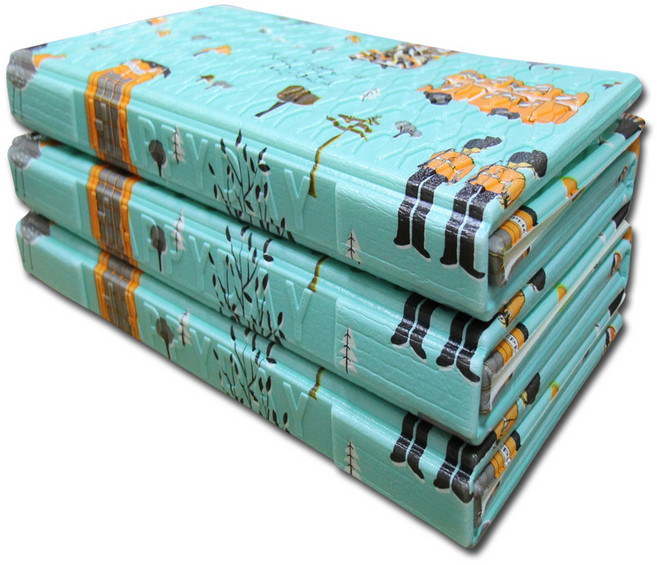 해피데이 3단 런던 캠핑매트, 민트