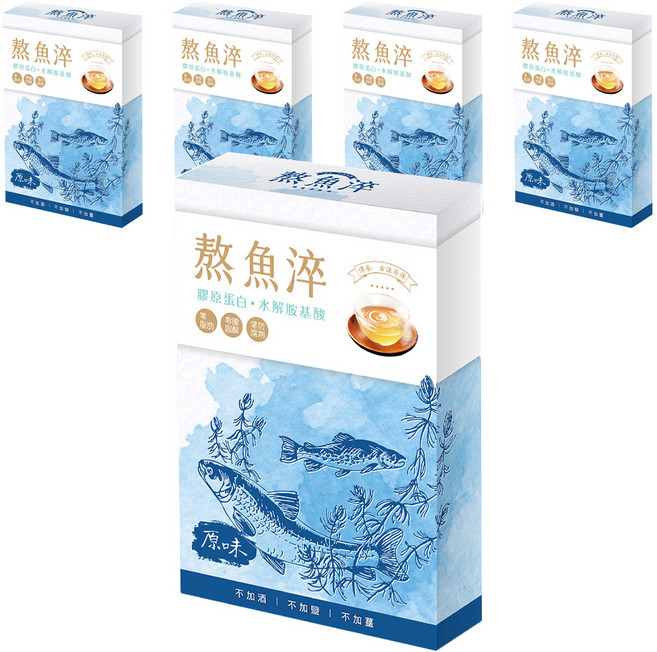 Fresh&Tasty 虱故鄉 熬魚淬 常溫經典原味 3包, 70ml, 5盒