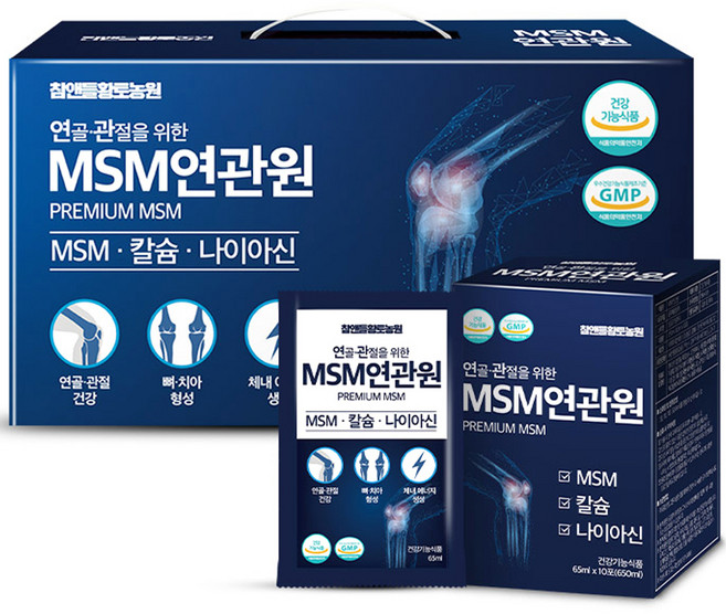 참앤들황토농원 MSM 연관원 30p, 1.95L, 1개