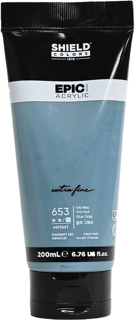 쉴드 에픽아크릴 물감, 200ml, 1색
