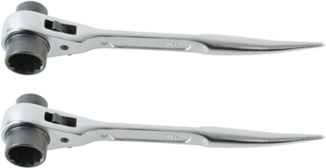 스마토 라쳇 렌치 숏 14 x 17 mm, 2개
