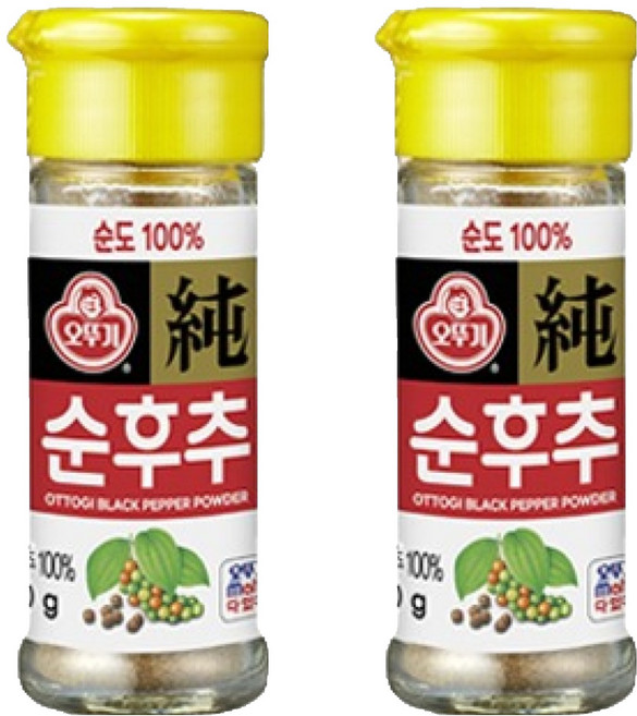 오뚜기 순후추, 20g, 2개