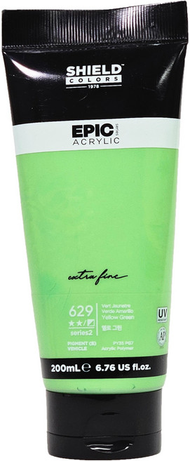 쉴드 에픽아크릴 물감, 200ml, 1색