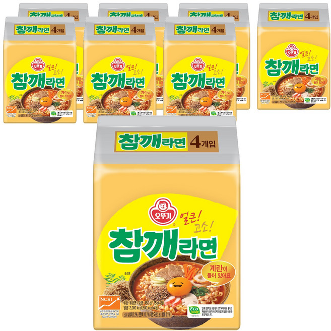 오뚜기 참깨라면 115g, 32개