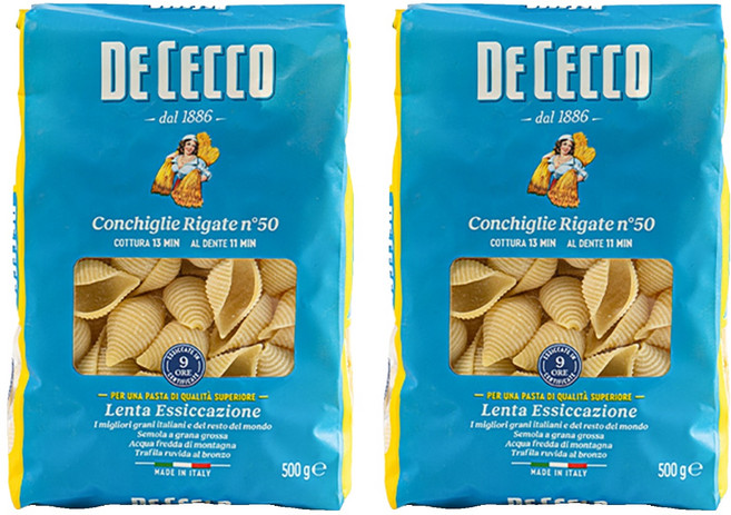 데체코 꼰길리에 파스타, 500g, 2개