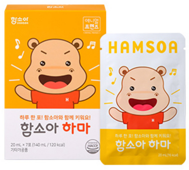 함소아 하마, 140ml, 1개