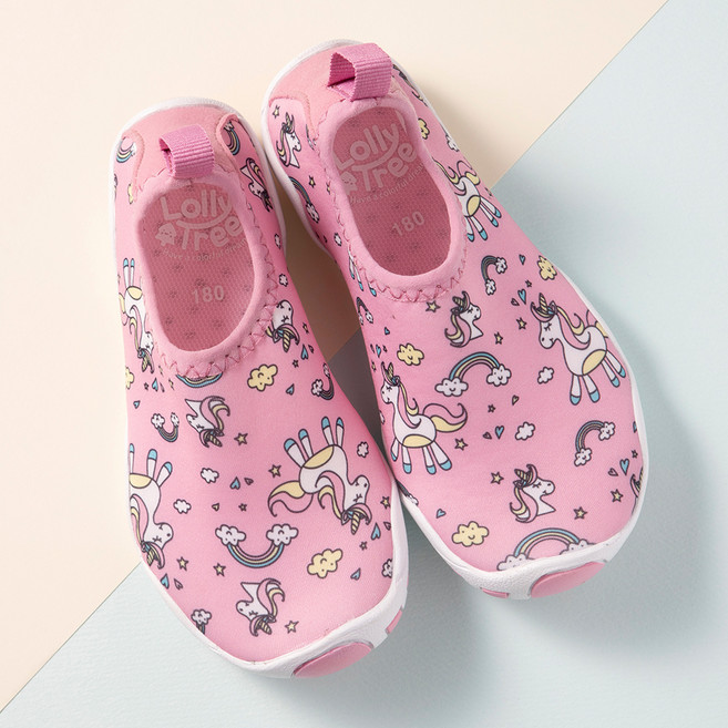 롤리트리 애니멀 그래픽 패턴 아쿠아슈즈