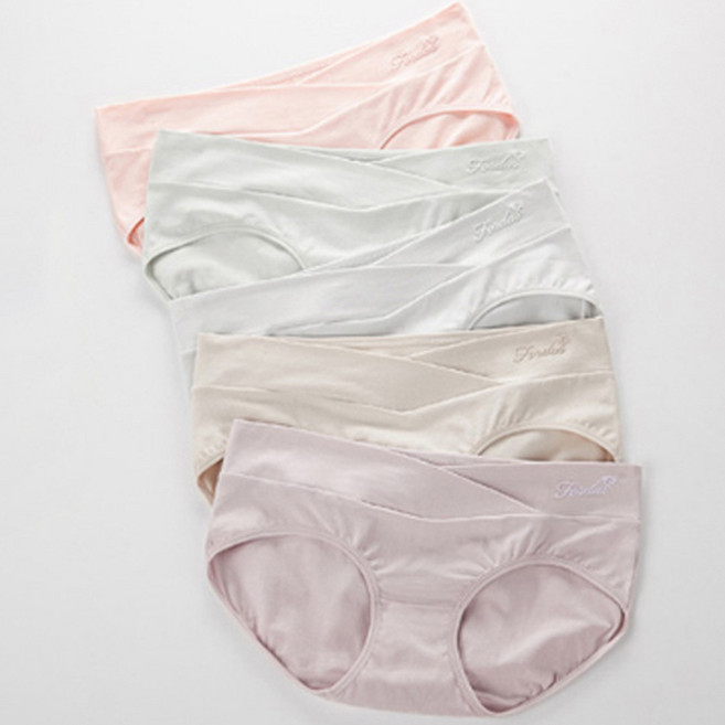 V랩 코튼 임부팬티 5p 세트 NO828