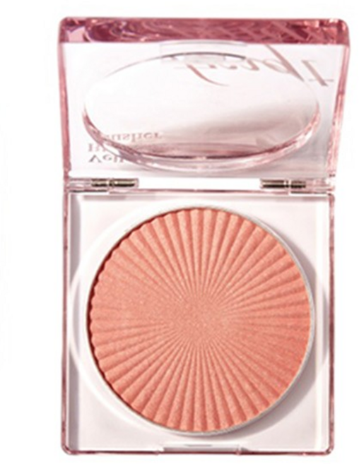 THE FACE SHOP 菲詩小舖 fmgt 台灣公司貨 極光星紗腮紅 5g, 01玫金時刻, 1個