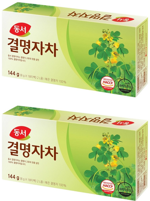 동서 결명자차, 8g, 18개입, 2개