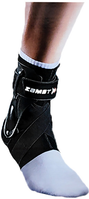 ZaMST 贊斯特 左腳踝護具 加強版, 黑色, 1個
