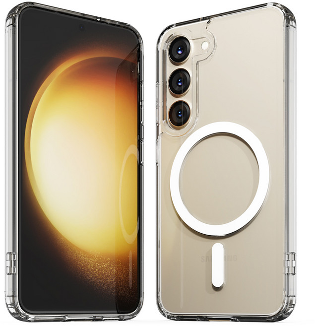 신지모루 아이폰 갤럭시 M-에어클로 Lite 맥세이프 마그네틱 휴대폰 케이스