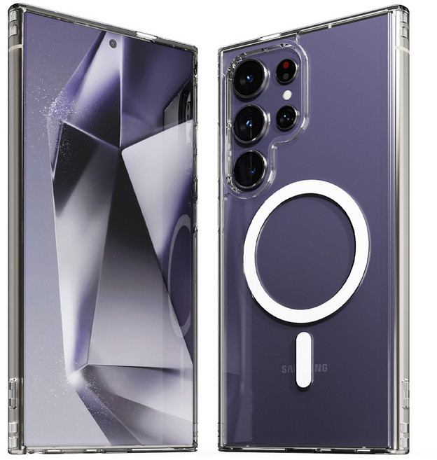 신지모루 아이폰 갤럭시 M-에어클로 Lite 맥세이프 마그네틱 휴대폰 케이스