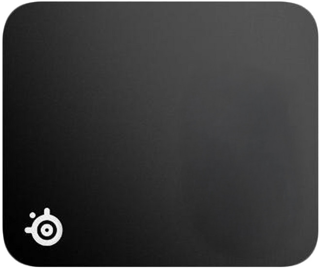steelseries 賽睿 QcK 電競鼠墊 布料 防滑底座, 1個, 黑色