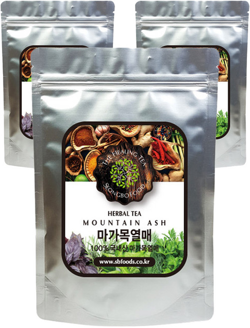 성보식품 마가목열매, 100g, 3개
