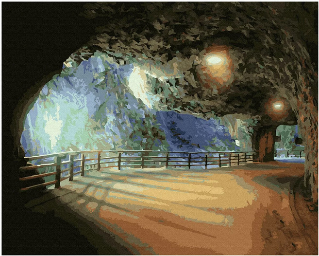 ArtLife 藝術生活 數字油畫DIY 台灣風情誌 40 x 50cm, 太魯閣, 1個