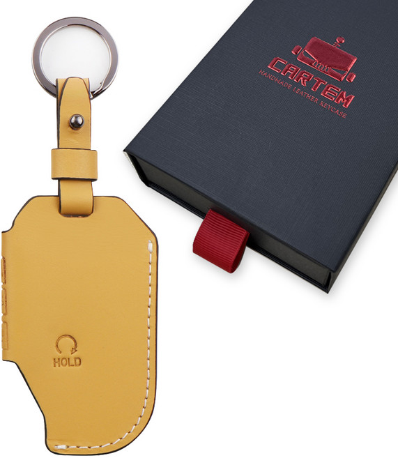 카템 장인 스마트키 케이스, 허니 옐로우, CT023(K05)