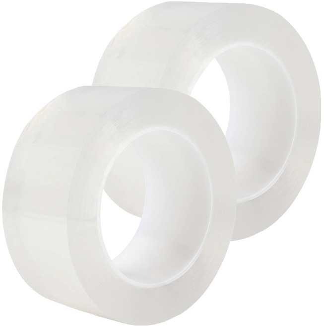 Tamsaa 矽膠防水防霉美縫貼 透明 5cm*10M 2入, 1盒
