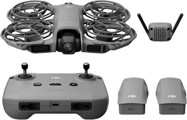 DJI Neo 2 플라이 모어 콤보 드론, 혼합색상, 1세트